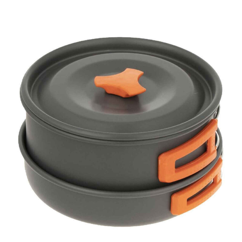 Ensemble de Vaisselle Portable pour Camping, Compact et Pratique