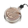 Brûleur à charbon électrique portable en acier - 750W