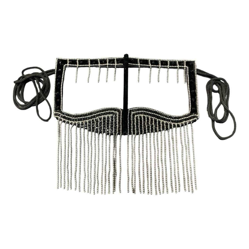 Burqa Omanienne Fait à la Main avec Touche de Strass - Burqa du Golfe