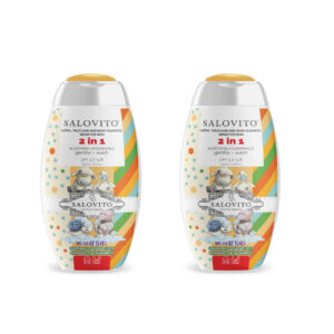 Salovito Shampooing & Gel Lavant Bébé Sans Sulfate – 230 ml (Set de 2)