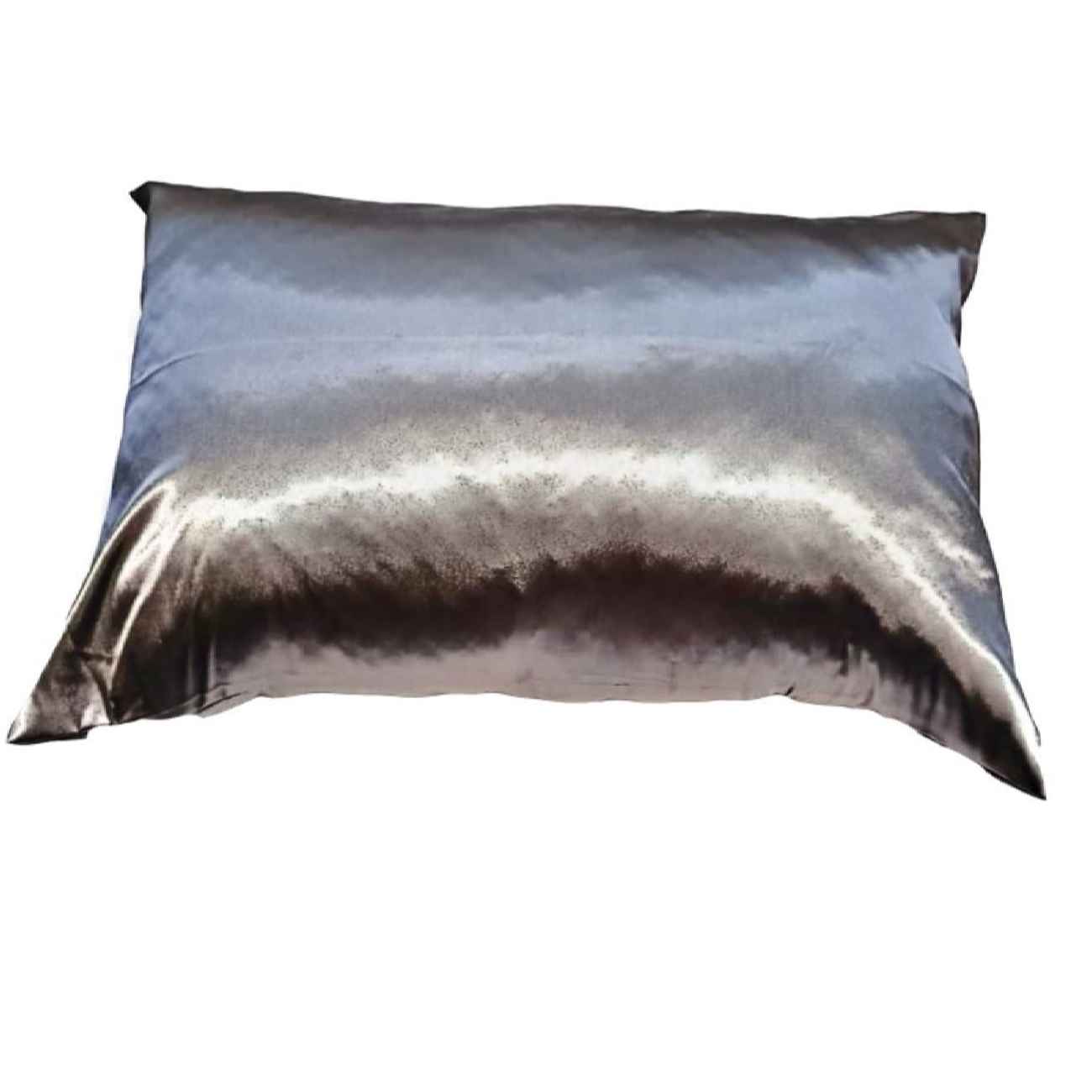 Taie d'oreiller en soie lisse et douce, taille standard