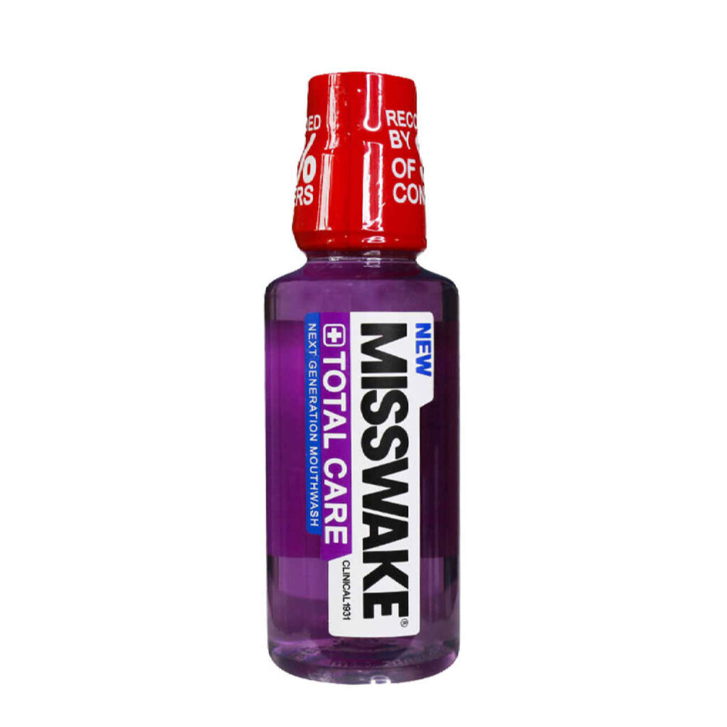 Bain de Bouche Total Care Contrôle de la Plaque & Santé des Gencives - Misswake (Pack de 2)