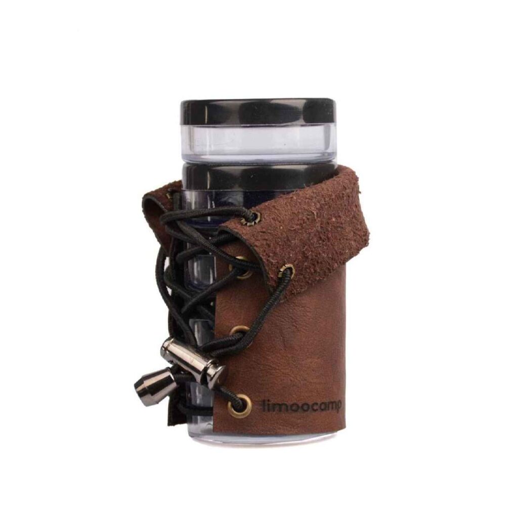 Ensemble de Contenants à Épices pour Voyage - 5 - Design Compartiment Citron