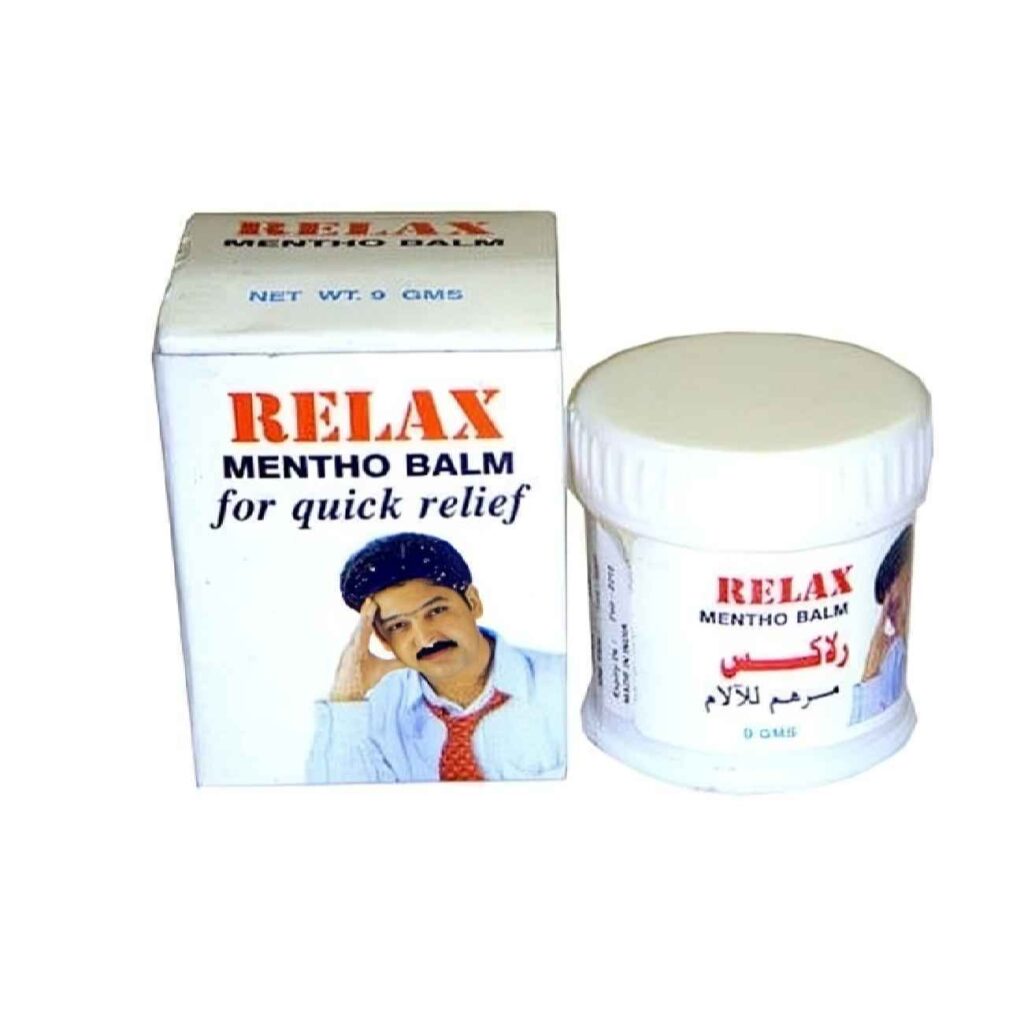 Vicks Relax Mentho Baume – Onguents pour soulagement de la douleur