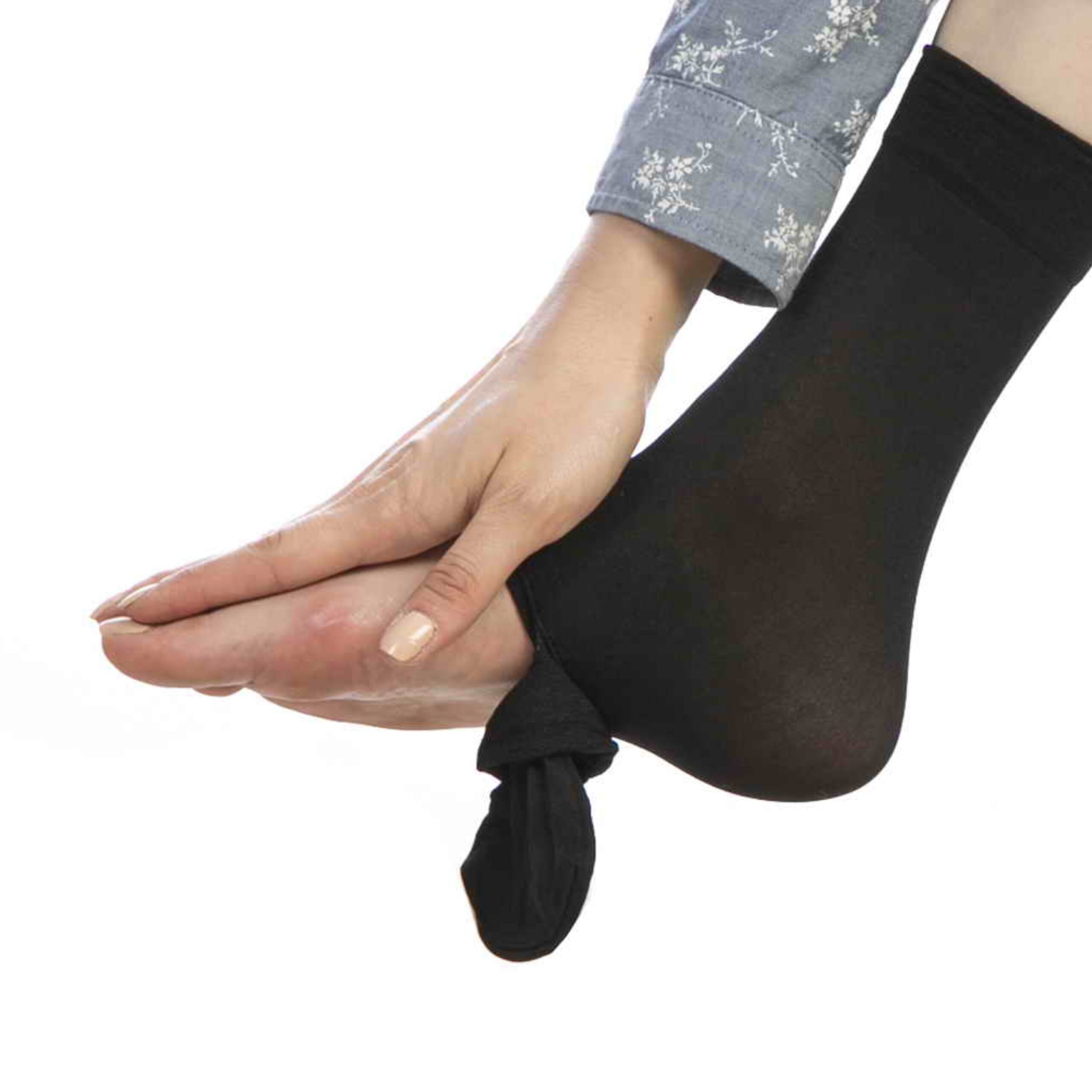 Chaussettes Wudhu pour femmes – Paquet de 4 paires, confortables à longueur de chaussettes pour une ablution facile