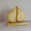 Figurines décoratives de hérissons en bois - Décoration amusante pour la maison