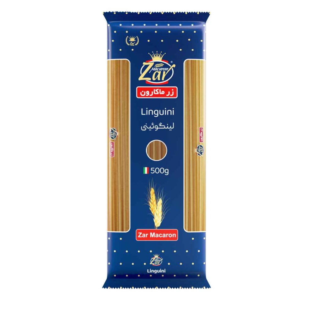 Linguine Zar Macaron 500g, paquet de 3