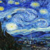 Puzzle de 1000-Pièces La Nuit étoilée de Van Gogh