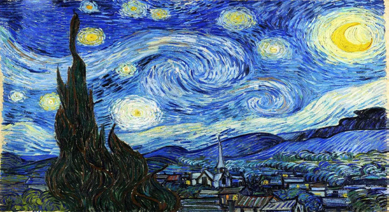 Puzzle de 1000-Pièces La Nuit étoilée de Van Gogh
