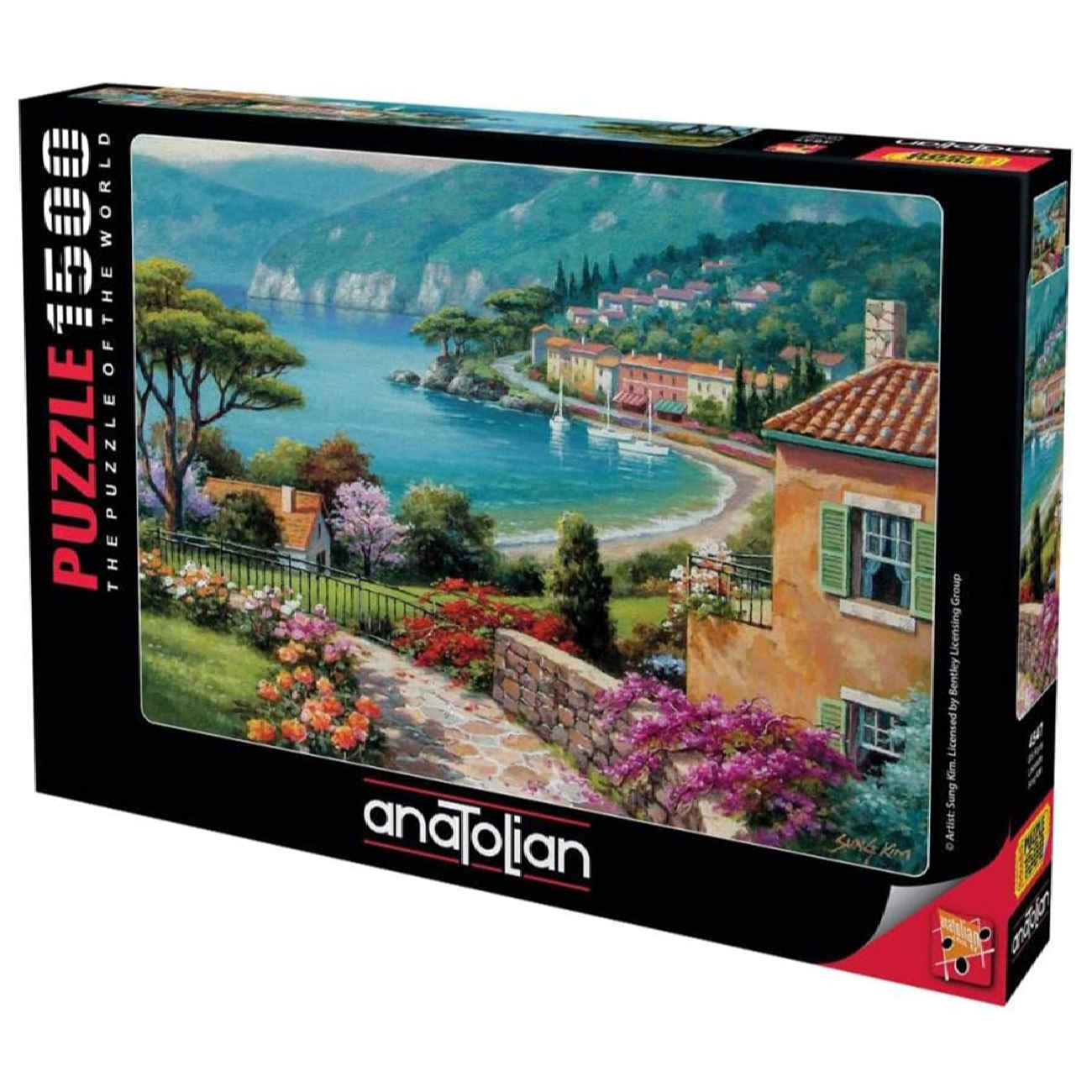 Puzzle de 1500-Pièces - Retraite Scénique au Bord de l'Eau