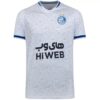 Maillot domicile Esteghlal 2021 de football blanc avec motif personnalisé