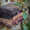 Couverture Afghane en Laine – Artisanale, Chaude & Parfaite pour les Nuits d’Hiver