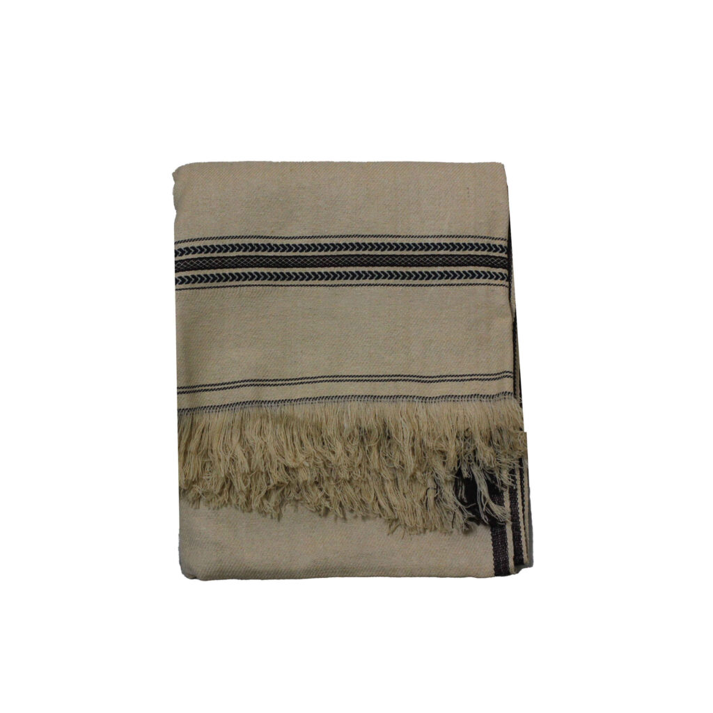 Couverture Afghane en Laine – Légère & Élégante pour des Nuits Douillettes