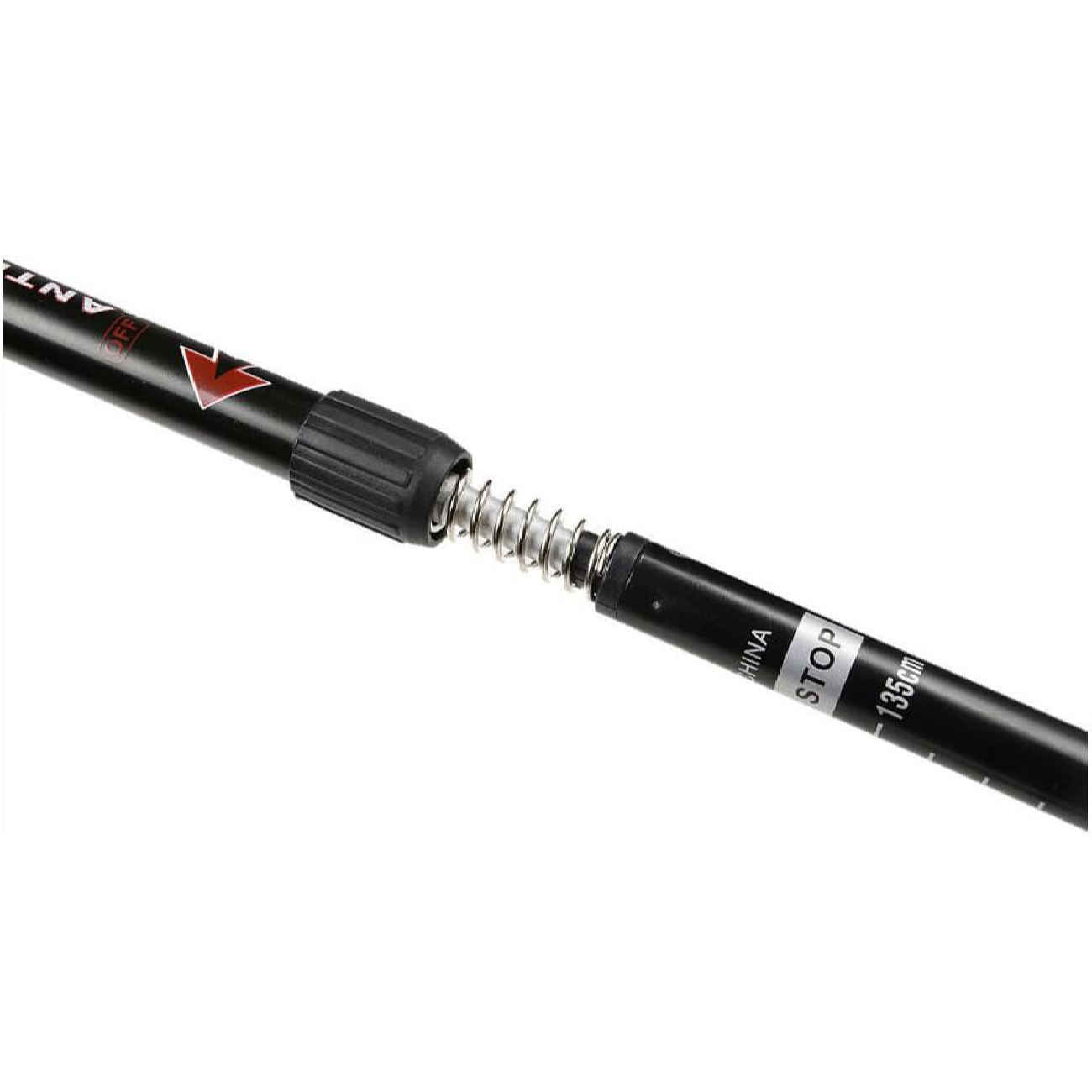 Pôles de Randonnée Anti-Choc : Accessoire de Trekking à Hauteur Réglable (x2)