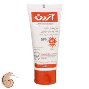 Crème Solaire Teintée Ardene pour Peaux Sensibles et Normales SPF46, Protection UVA, UVB, Résistant à l’Eau (Lot de 2)