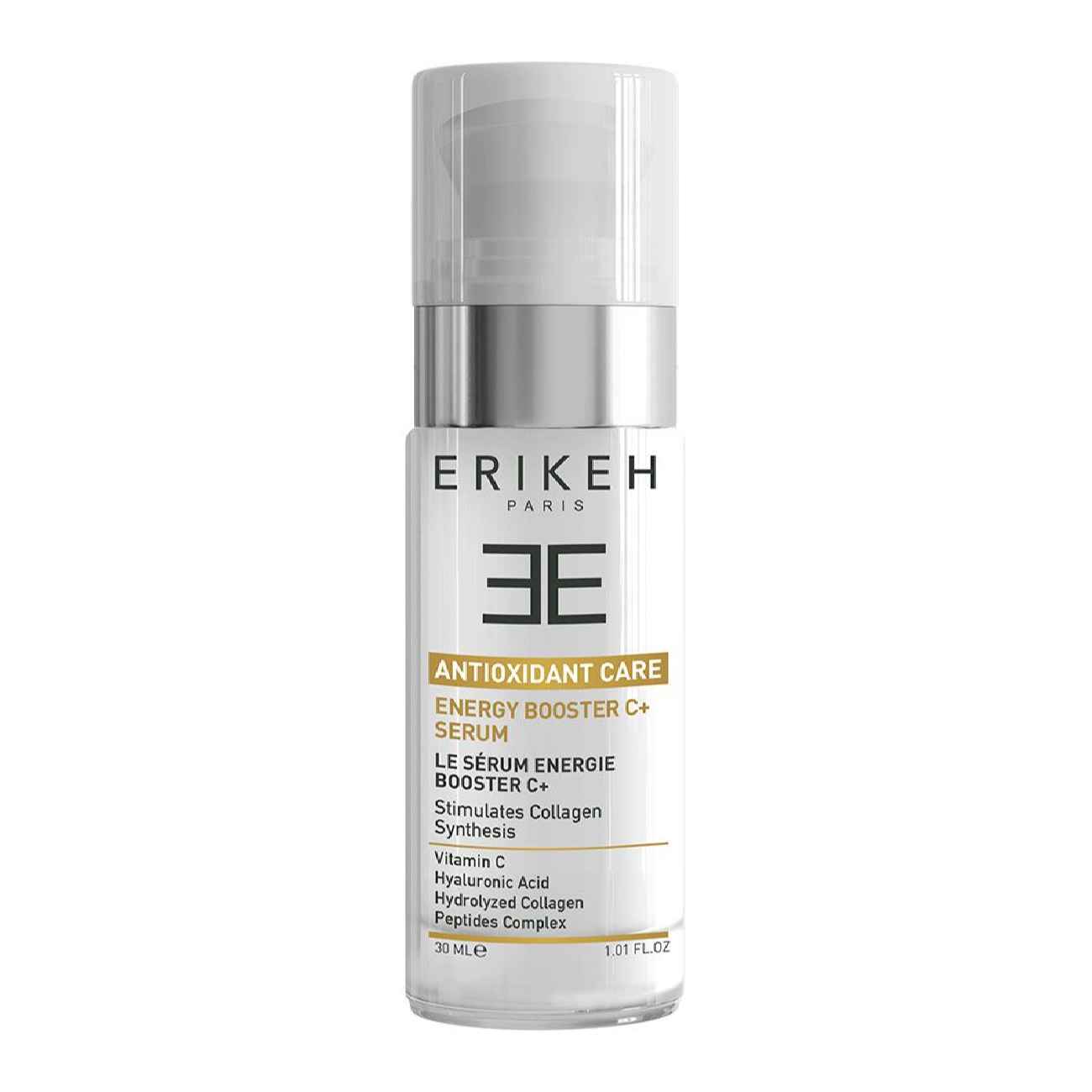 Sérum visage pour femme – Soin antioxydant avec collagène – par Erikeh pour tous types de peau 30 ml