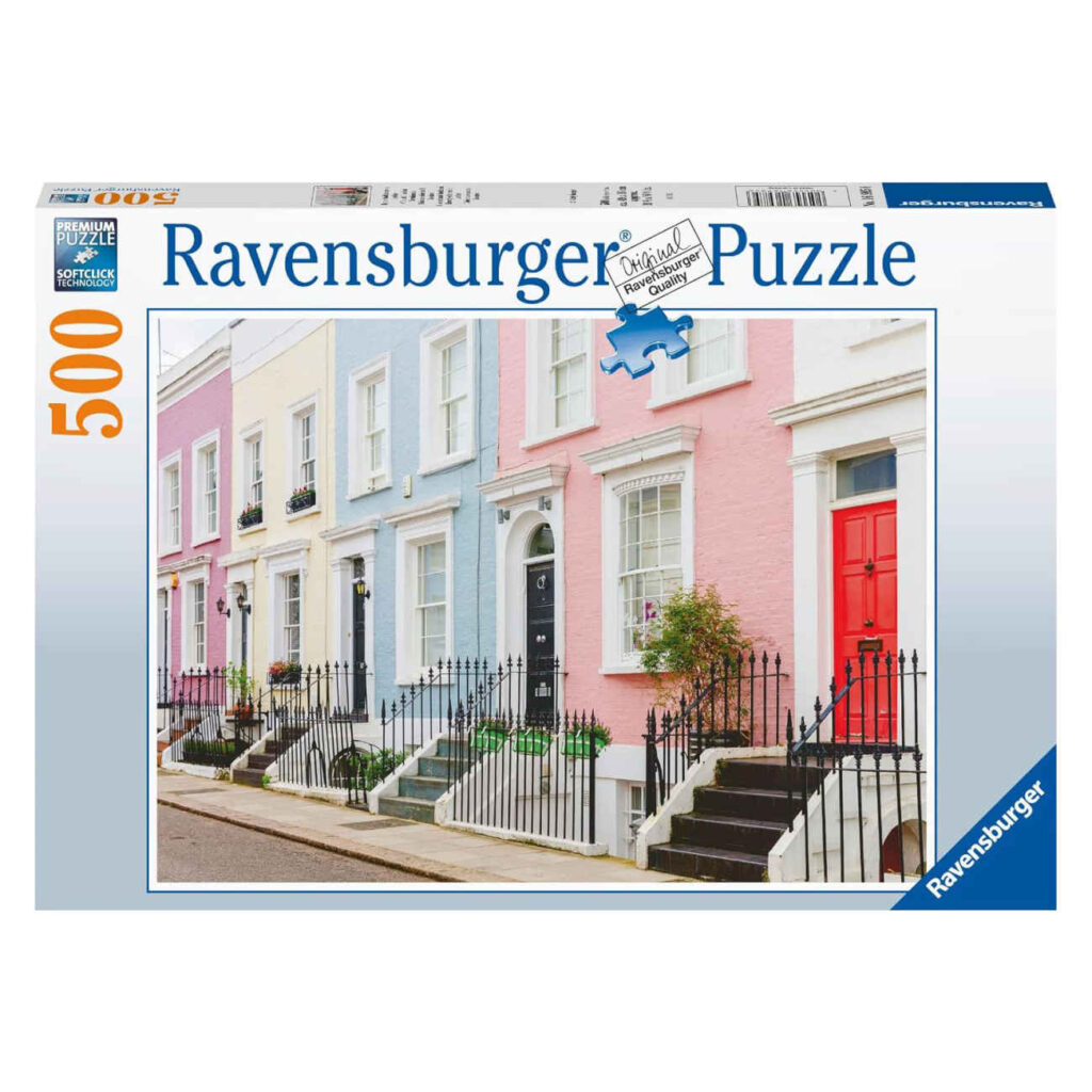 Puzzle de 500-Pièces Maisons colorées à Londres