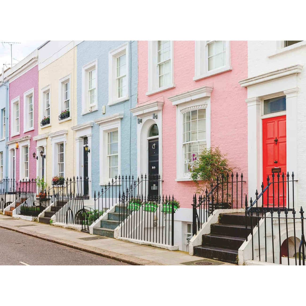 Puzzle de 500-Pièces Maisons colorées à Londres