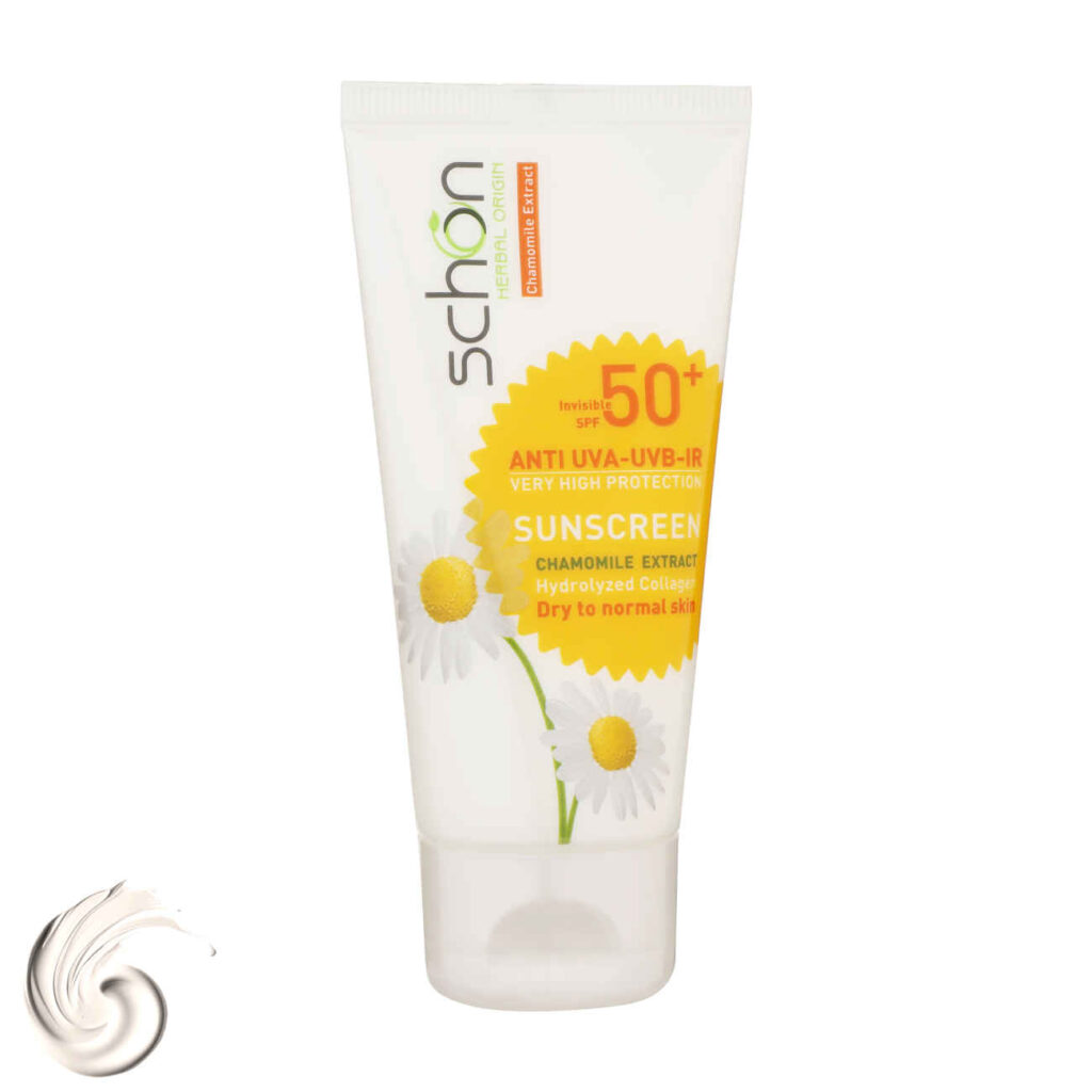 Crème Solaire Incolore SPF50 - Convient aux Peaux Normales et Sèches 50 ml