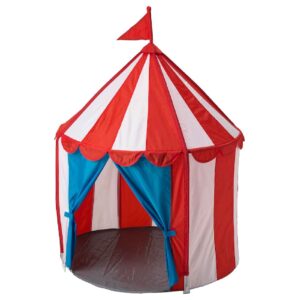 Tente de jeu cosy pour enfants Modèle Château en rouge