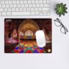 Tapis de souris élégant avec design architectural iranien traditionnel
