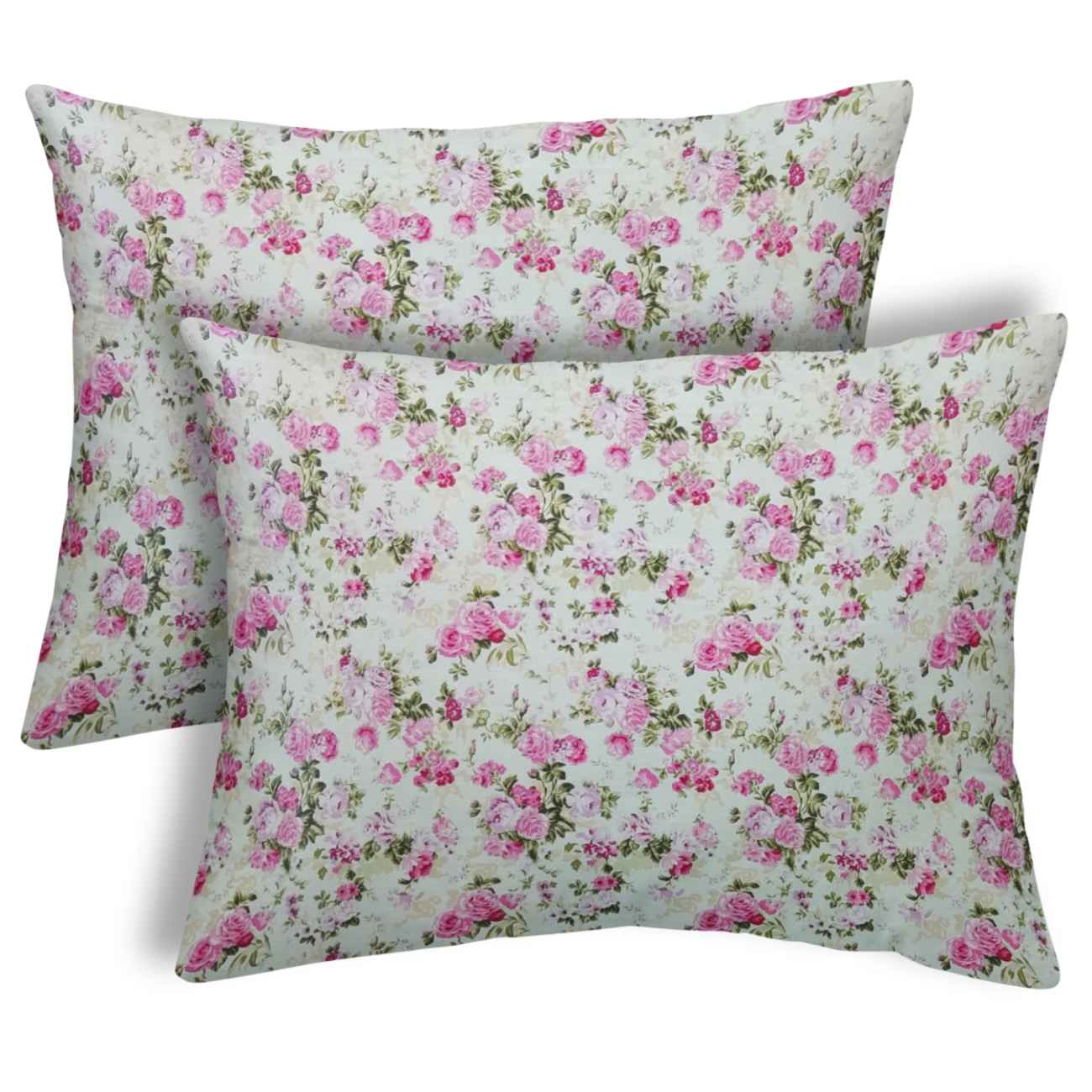 Taie d'oreiller florale – Pour un sommeil rêveur (paquet de 2)