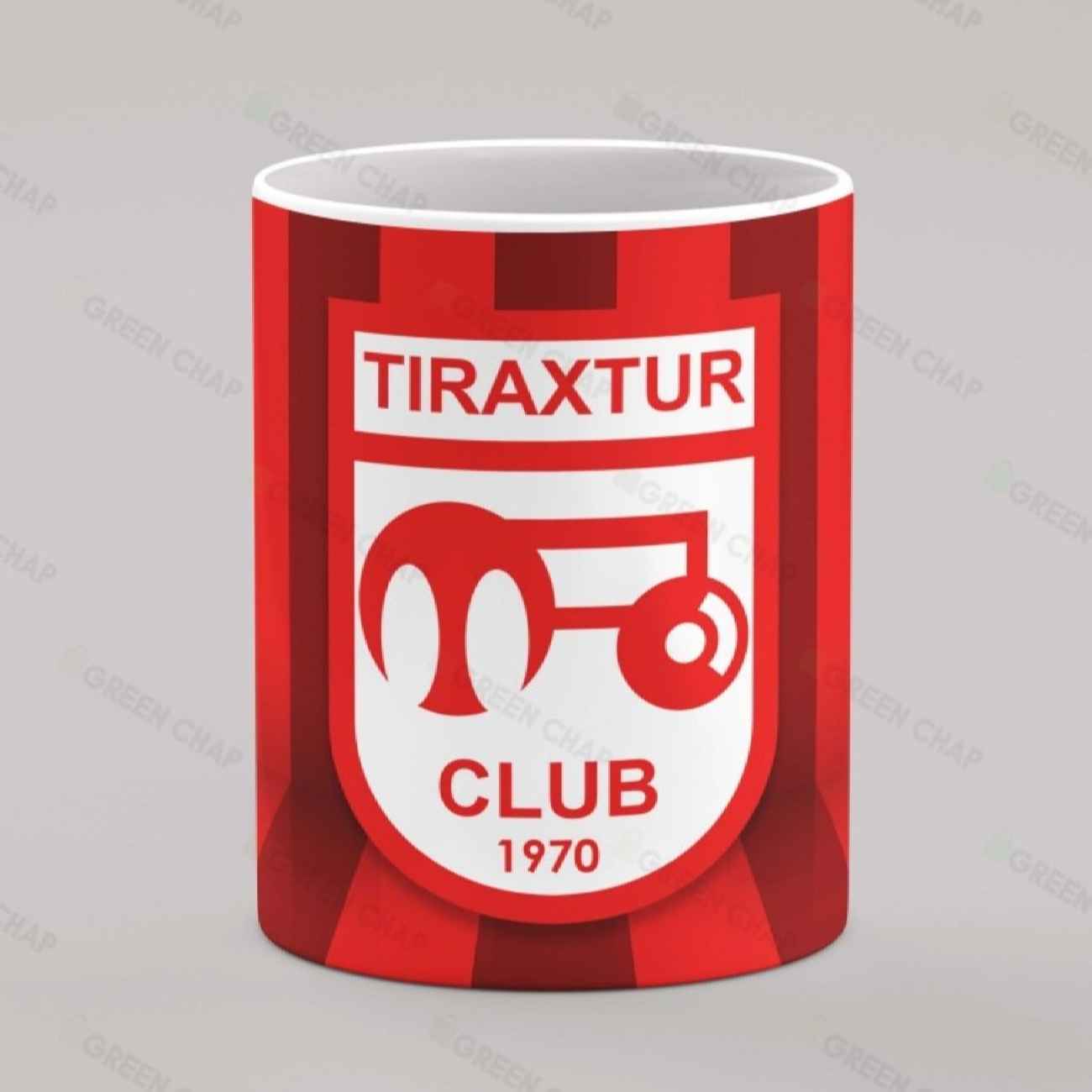 Mug de Supporter – Design du Logo Tractor Sazi Tabriz