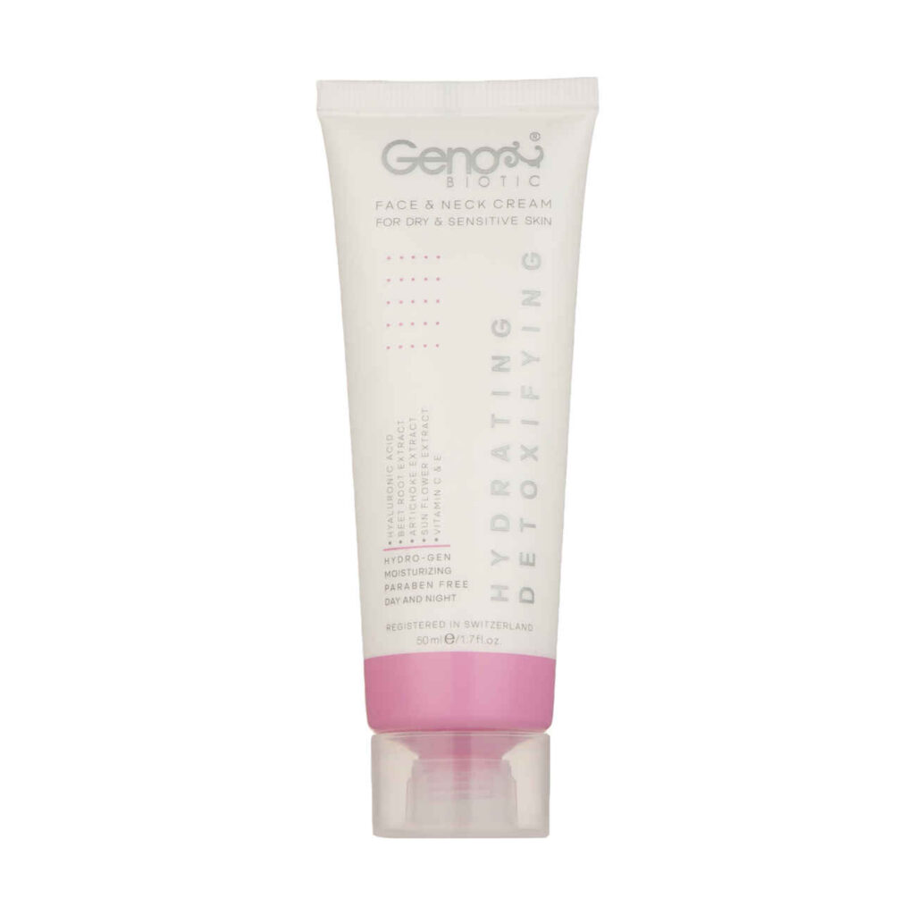 Crème Hydratante Geno Biotic - Formule Hydratante & Détoxifiante pour Peau Sèche (pack de 2)