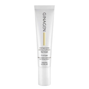 Crème contour des yeux Ginagen – Combat les poches et les cernes, 15 ml (pack de 2)
