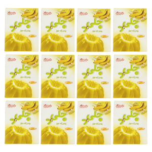 Pack de Poudre de Gelée Halal Variée par Deraje, 100 gr (x12)