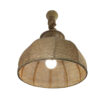 Suspension en chanvre fabriquée à la main – Lustre pour décoration intérieure naturelle