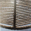 Suspension en chanvre fabriquée à la main – Lustre pour décoration intérieure naturelle
