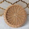 Panier en osier tissé à la main - Idéal pour les fruits avec style rustique en brun