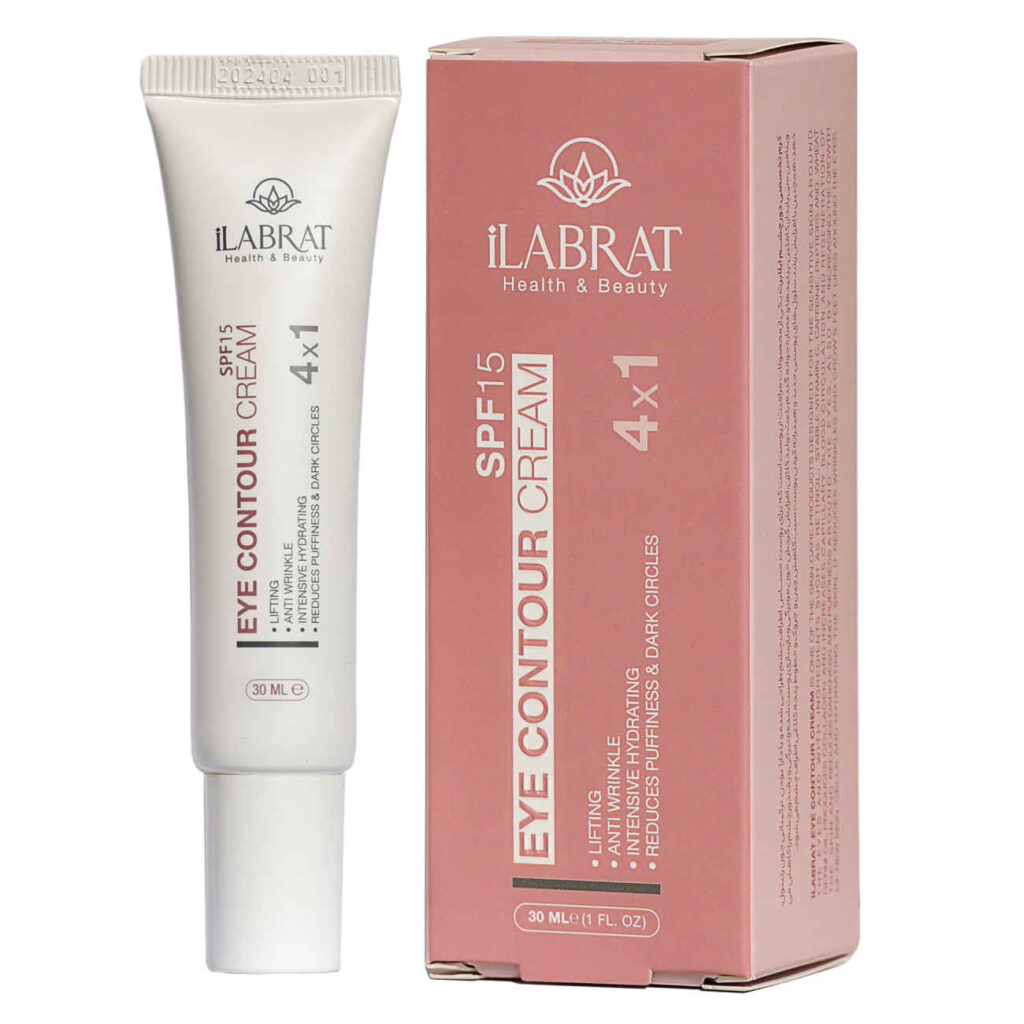 Crème contour des yeux Ilabert – Anti-rides, éclaircissant, raffermissant et hydratant, 4 en 1