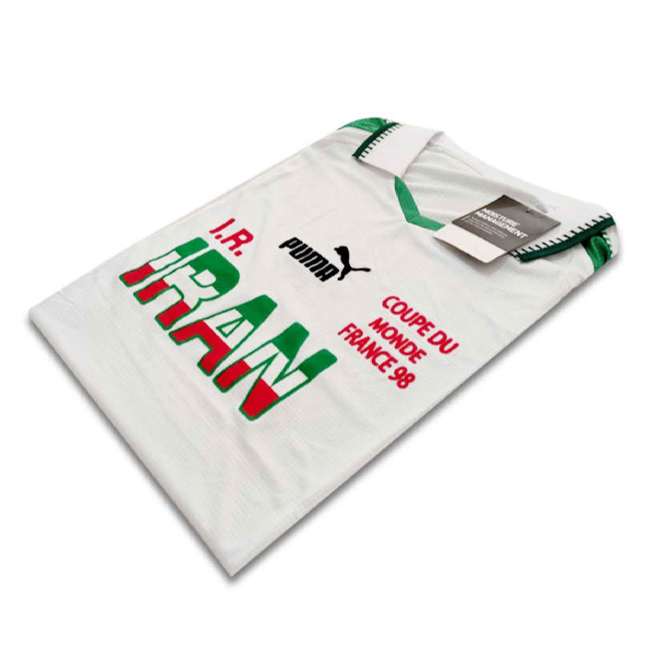 Maillot Domicile Iran 1998 pour les Fans de Football – Revivez l’Excitation de la Coupe du Monde