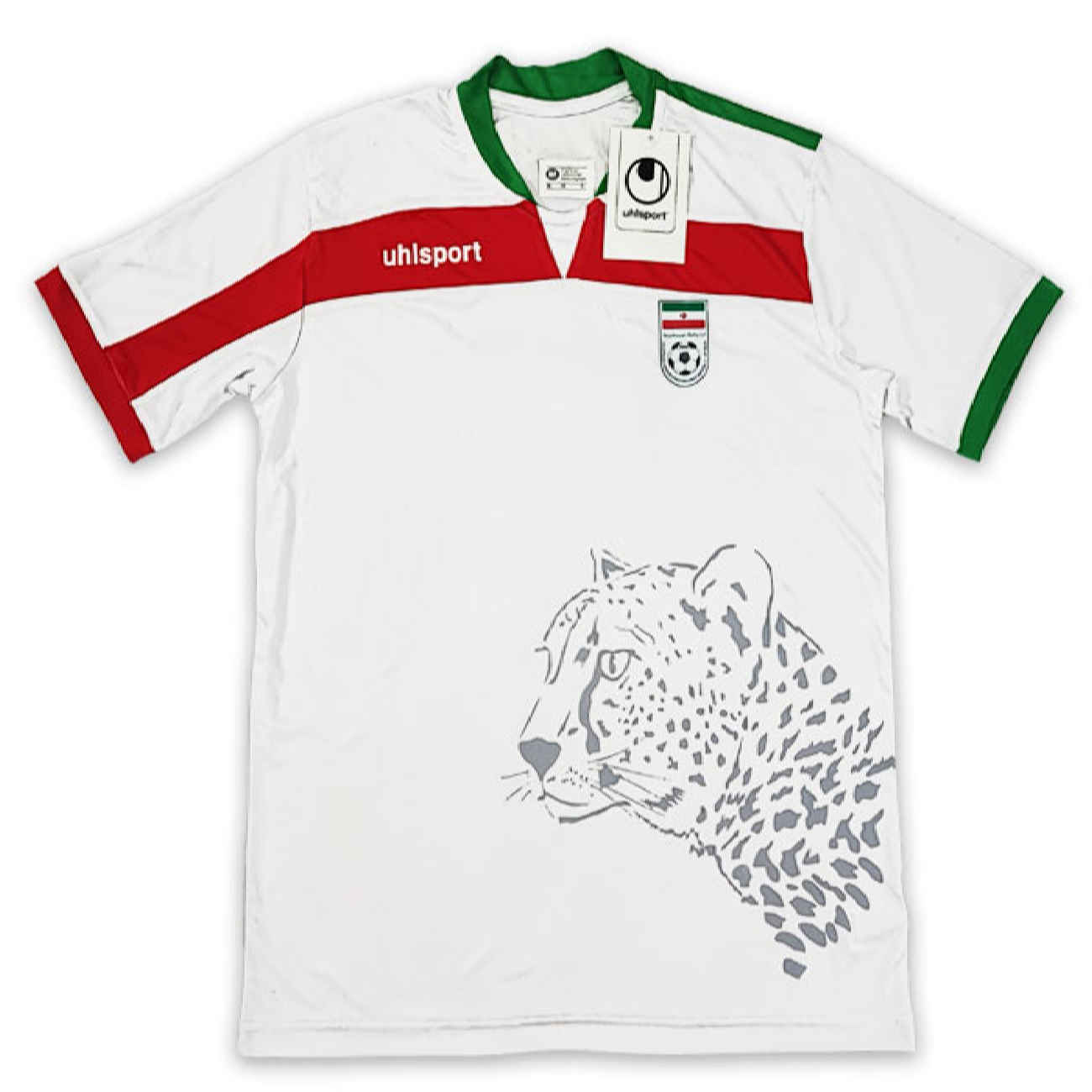 Maillot Domicile Iran 2014 pour les Fans de Football – Revivez l’Excitation de la Coupe du Monde