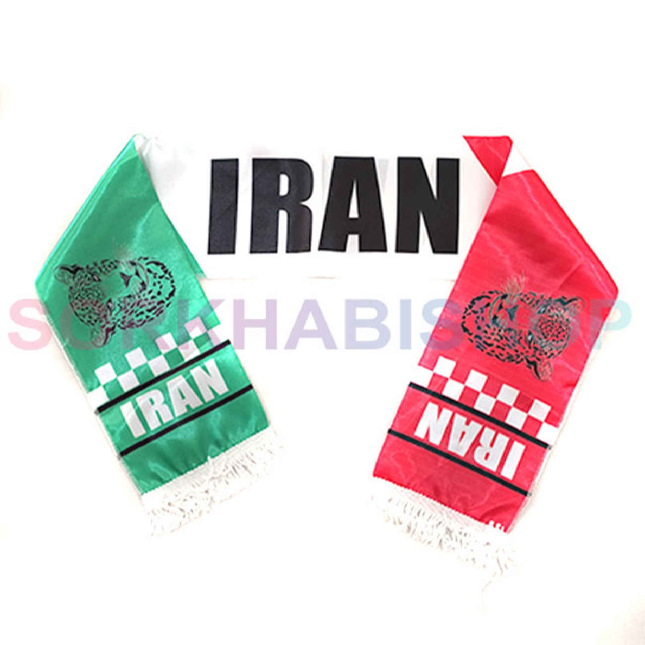Écharpe de l’équipe nationale de football d’Iran – Parfaite pour les supporters le jour de match