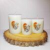Bougie artisanale – Modèle Ya Muqallib Al Qulub pour le Nouvel An (x3)