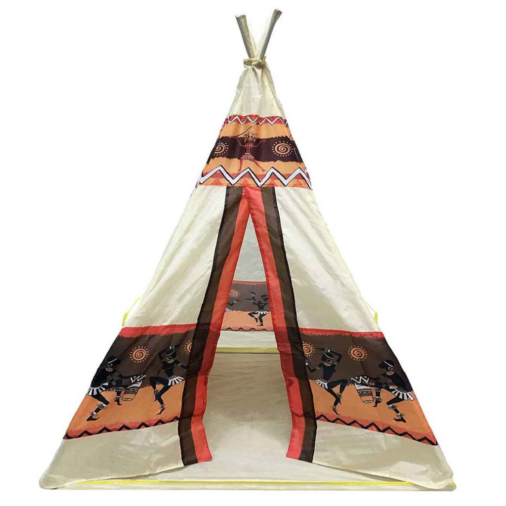 Tente de jeu pour enfants aventuriers en style Teepee