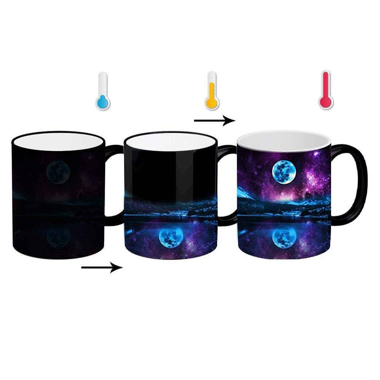 Tasse en céramique artistique – Design inspiré du lac