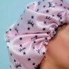 Bonnet de nuit en satin de soie de luxe pour un confort ultime