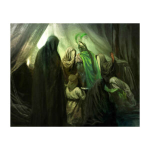 Tapisserie Murale Muharram de l’Imam Hossein – L’Adieu Final