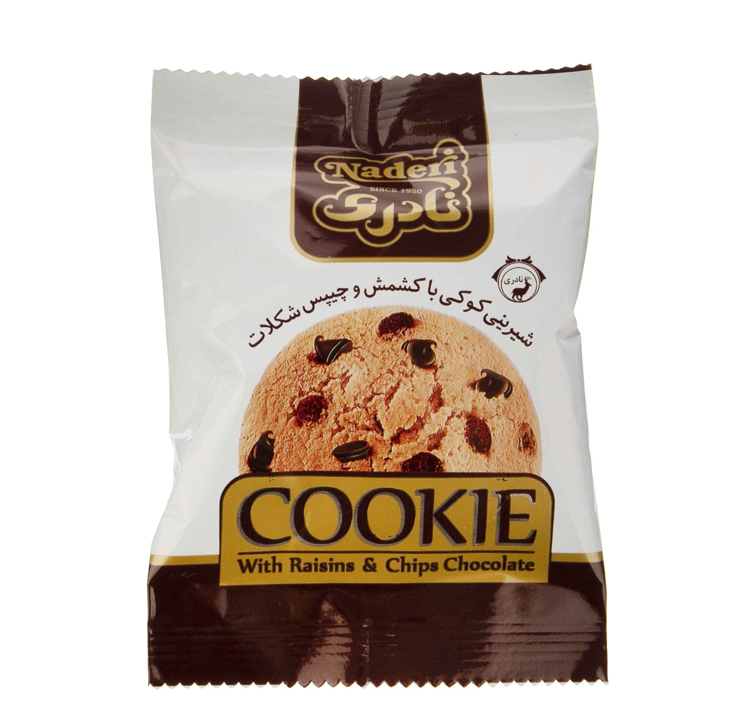Biscuits Koloocheh Raisin et Chocolat Naderi Pack de 12 (x6) – 2160 grammes