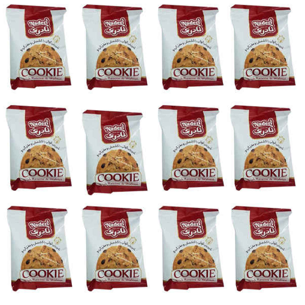 Biscuits Koloocheh aux noix et chocolat Naderi Pack de 12 (x6) – 2700 grammes