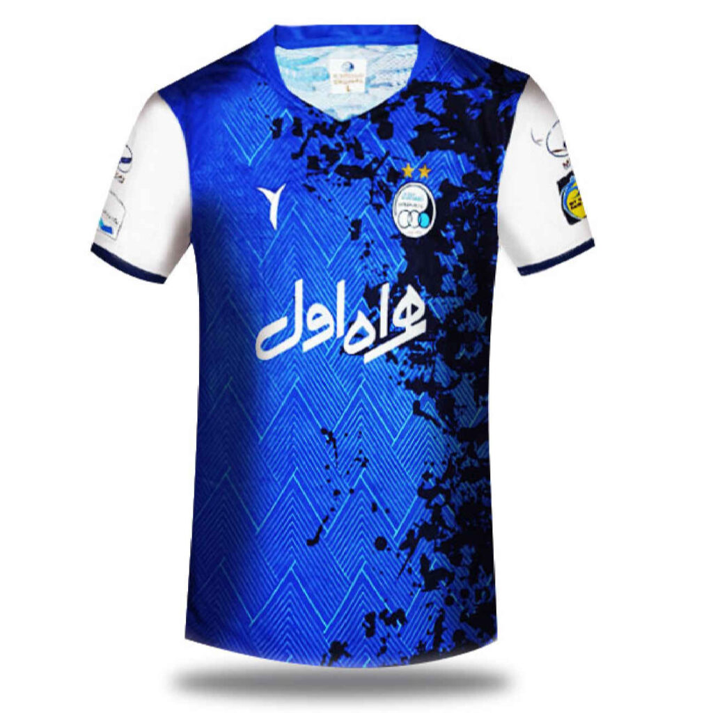 Maillot Domicile Officiel Esteghlal 2022/2023 - Design Authentique pour les Vrais Fans