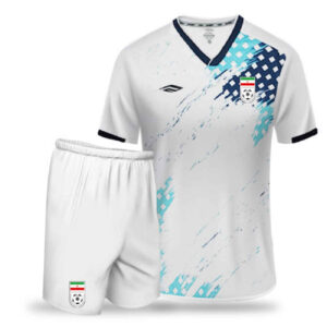 Maillot et Short Officiel de l’Équipe Nationale de Football d’Iran – Adapté aux Fans