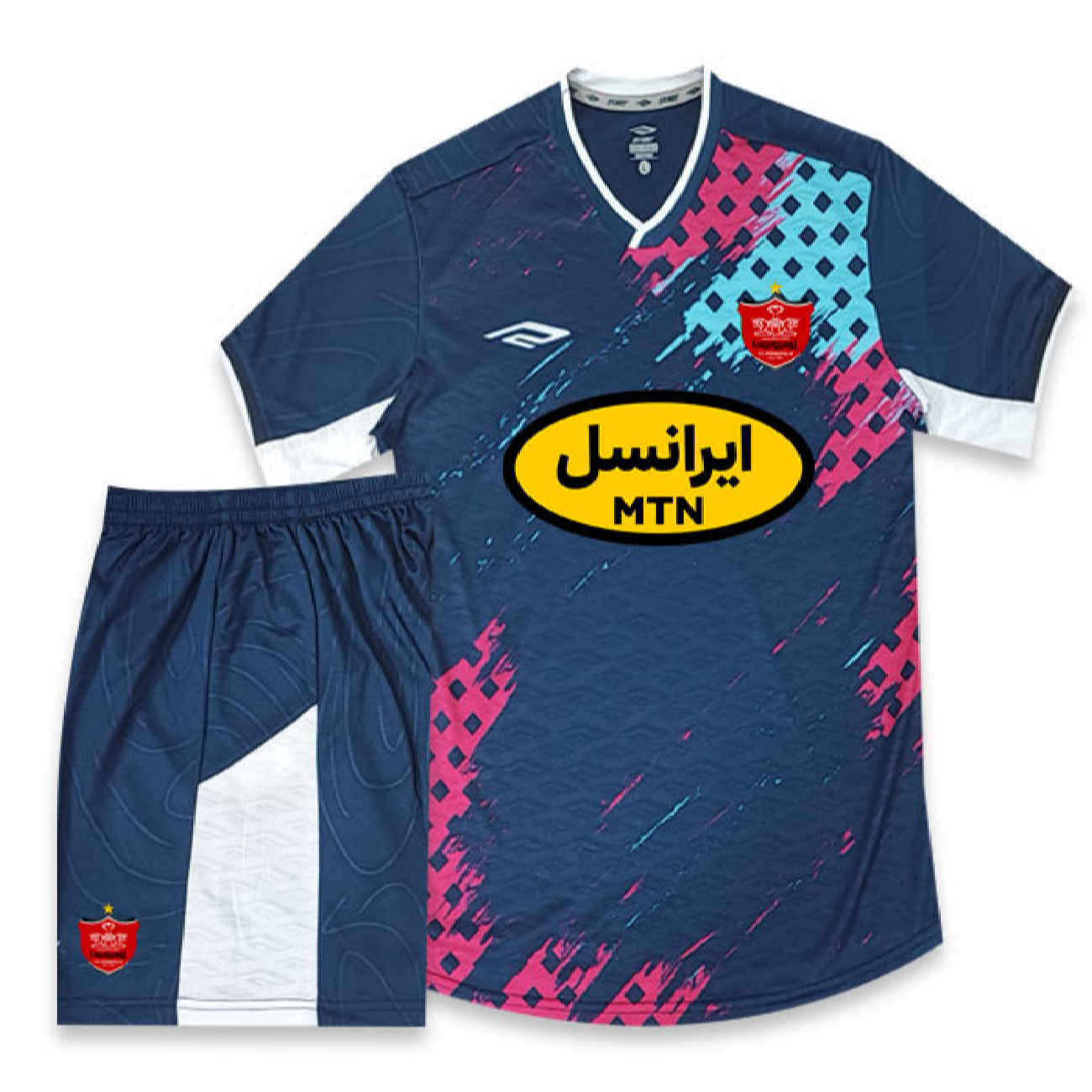 Maillot de Gardien Persepolis FC & Shorts – Kit Parfait pour les Matchs de la Ligue Pro du Golfe Persique