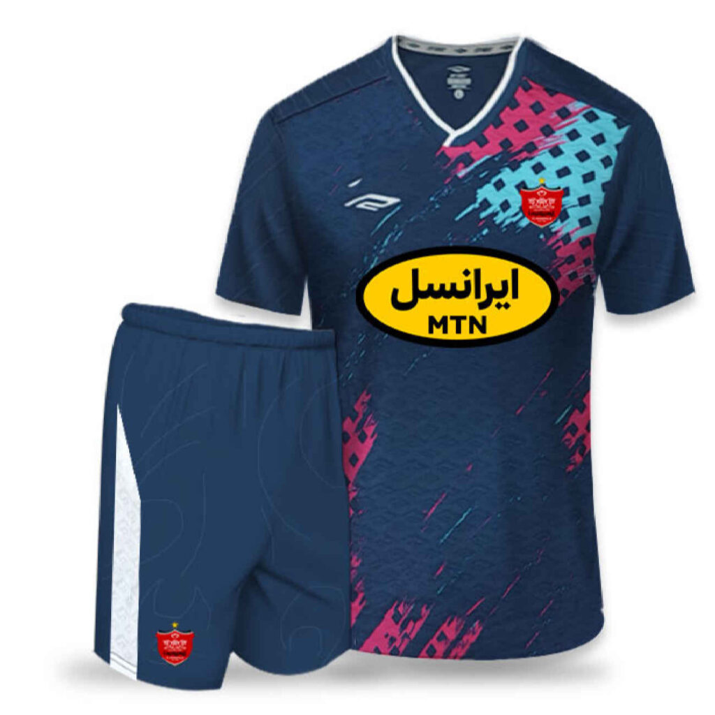 Maillot de Gardien Persepolis FC & Shorts – Kit Parfait pour les Matchs de la Ligue Pro du Golfe Persique