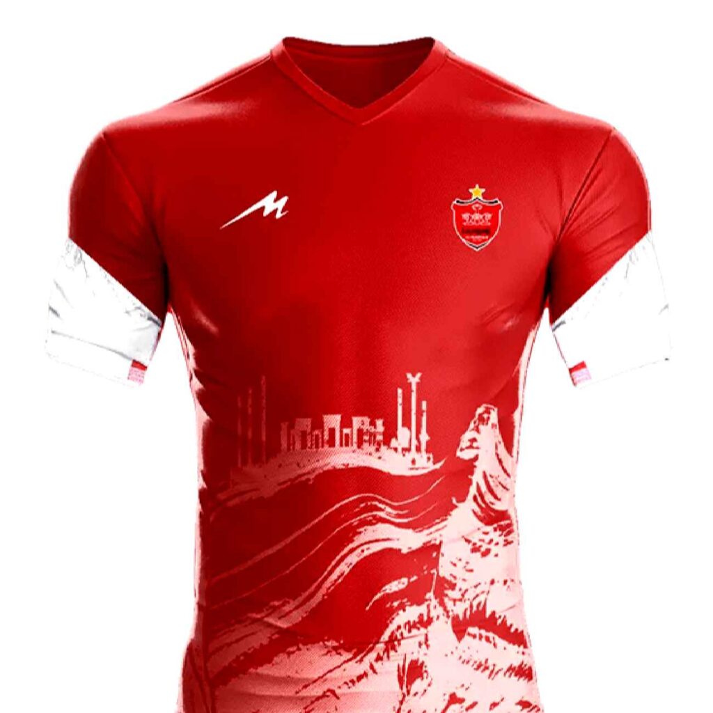 Maillot Domicile Persepolis 2024 - 2025, Design Authentique pour les Vrais Supporters