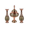 Coffret Cadeau Persan – 3 Pièces : Coupe à Chocolat & Vase Incrusté